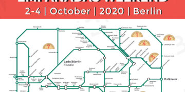 1st Festival of Latin American Empanadas in Berlin 2-4 October 2020 - organized by the Spanish Magazine from Germany Lado|B|erlin.