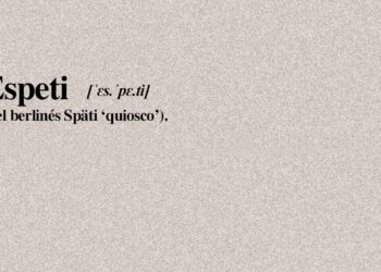 El Späti en Berlín, Espeti, explicado desde la mirada latinoamericana por Mateo Dieste.
