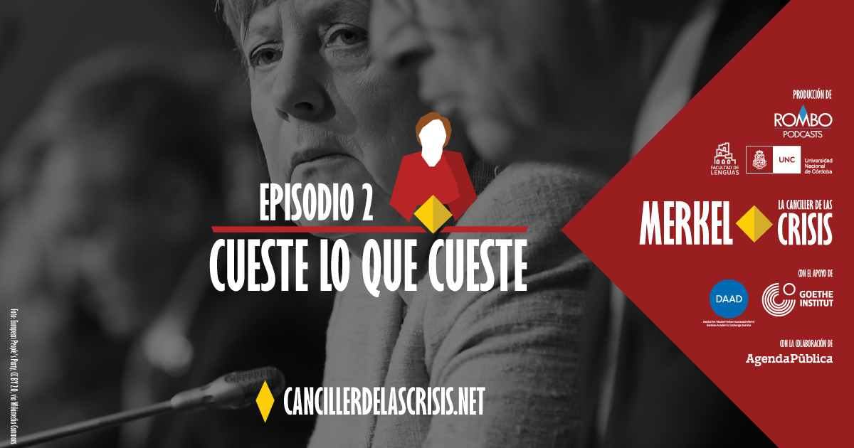 Merkel. La canciller las crisis.