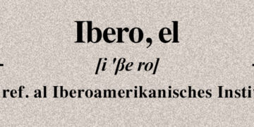 Alltag: Un Glosario Ausländisch: Ibero, el (en ref. al Iberoamerikanisches Institut)