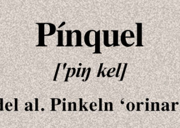 Pinkeln Glosario en Lado|B|erlin.