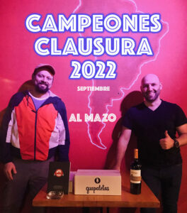 Campeones de la segunda edición del Torneo de Truco de Lado|B|erlin - Al Mazo. Torneo Clausura 2022.