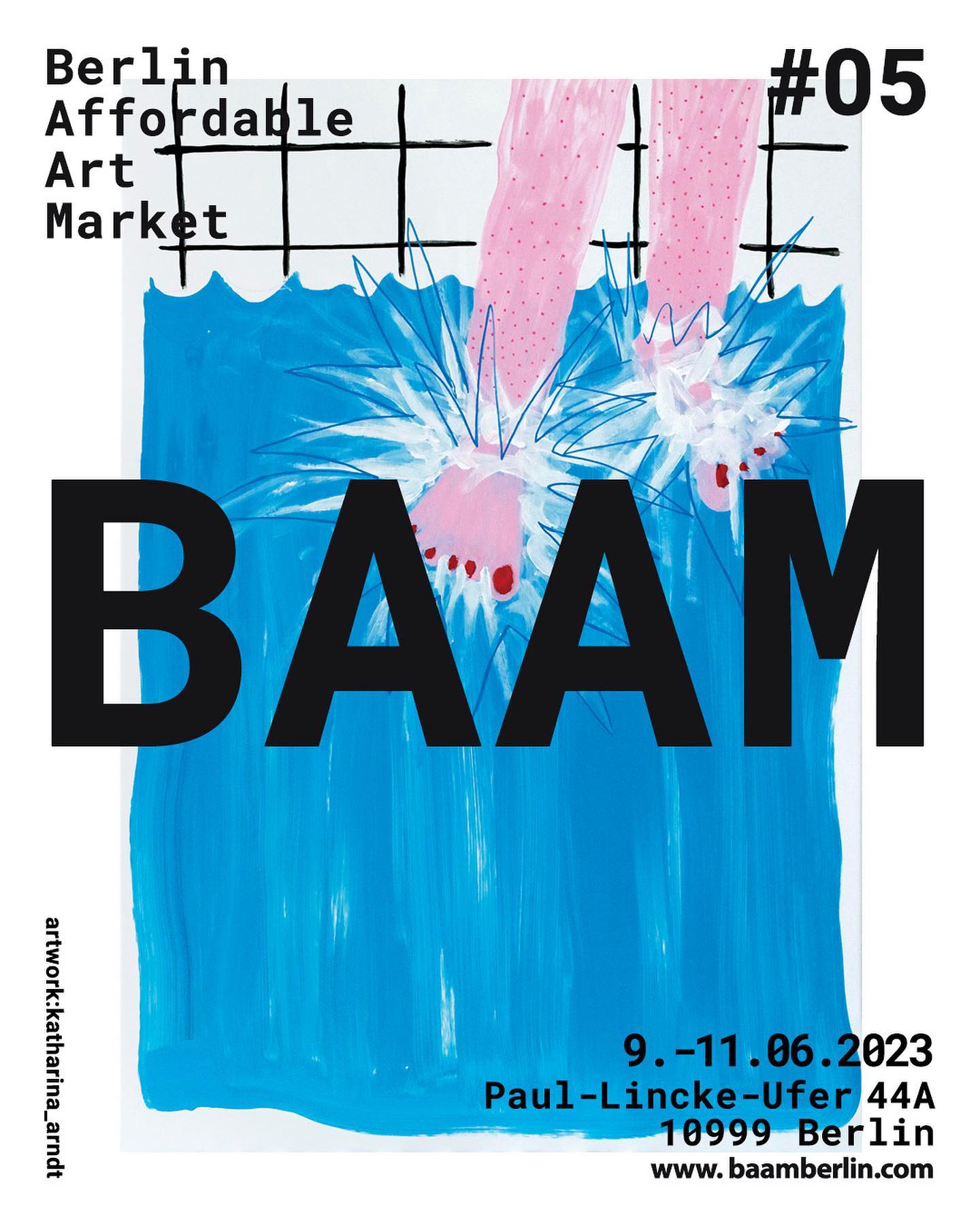 BAAM Berlin poster 2023.